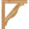 Ekena Millwork Funston Block Rough Sawn Bracket, Western Red Cedar, 4"W x 32"D x 36"H BKT04X32X36FST05RWR - alternate 4